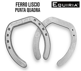 AFQA Trotto Alluminio Punta quadra Liscio