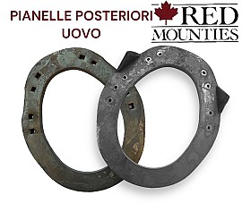 Red Mounties UOVO Pianella in Ferro Hind due Clip