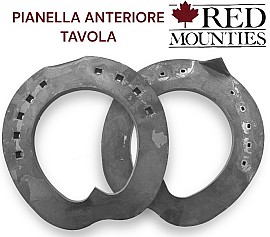 Red Mounties Ferro Pianella Sella a Tavola una Clip Front