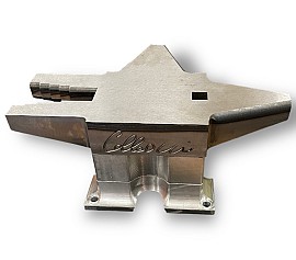 Colleoni Incudine Acciaio con basamento in Alluminio Media