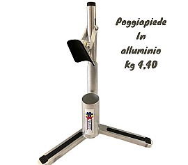 Custom Designe Poggia Piede Alluminio Regolabile con tre Piedi