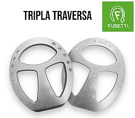 Double S Brand Fusetti 6TAC-COMBI Trotto Pianella Alluminio