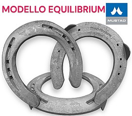 Mustad Ferro EQUI-LIBRIUM 21/23x9 due clip Front
