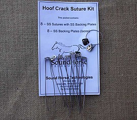 Hoof Crack per chiudere le setole dello zoccolo 8 Fili