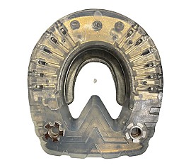 Carré Step GRIP con inserto metallico Completo Front due Clip