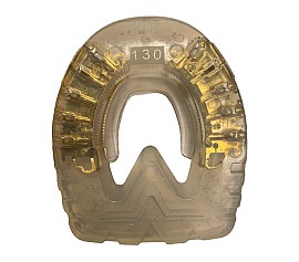 Carré Step GOLD con inserto metallico Aperto Hind due Clip