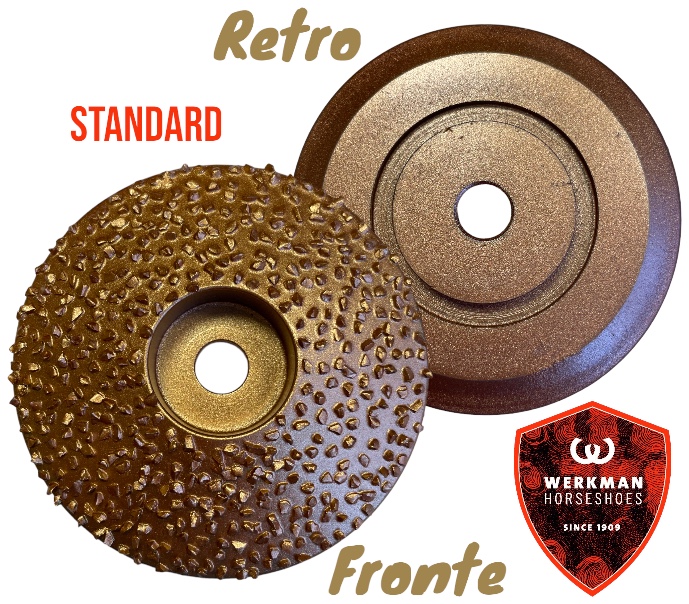 Werkman hoof Grinder Disco Diamantato per Pareggio Standard