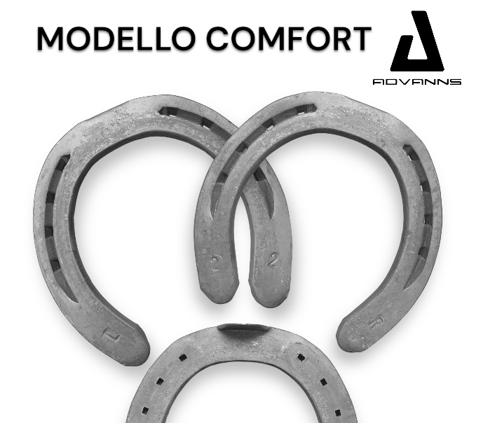 Advanns COMFORT in Ferro 22/25X8 Front una clip