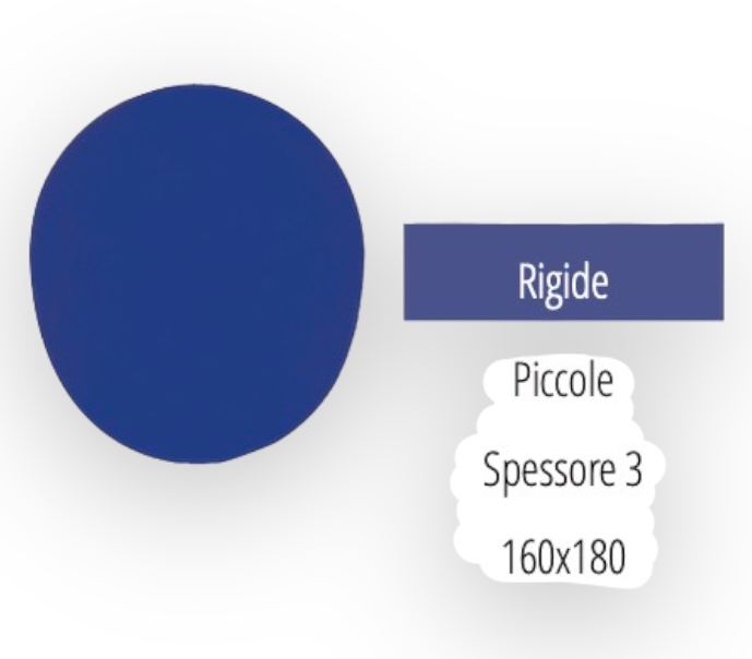 Tecnoplastica Solette intere Piccole Durezza Rigide