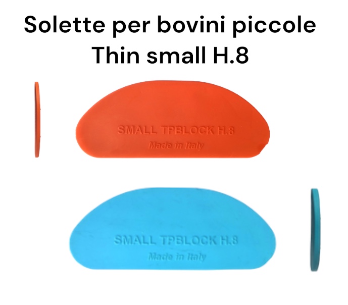 Tecnoplastica TP-Block Thin Small H.8 per unghioni Bovini