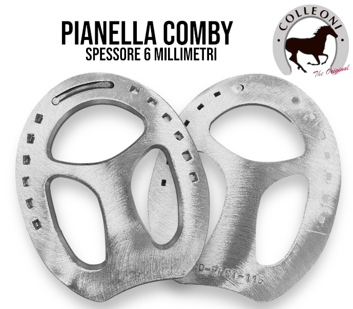 Colleoni -PPCT -Trotto Alluminio Pianella spessore 6 mm