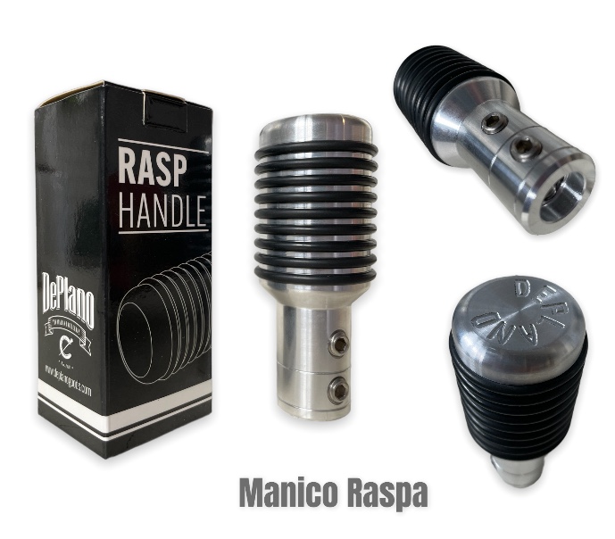 DePlano Manico Raspa in Alluminio