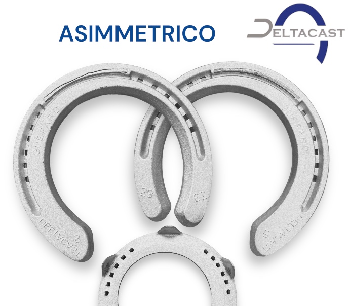 Deltacast GUEPARD Galoppo Alluminio Asimmetrico Front tre Clip