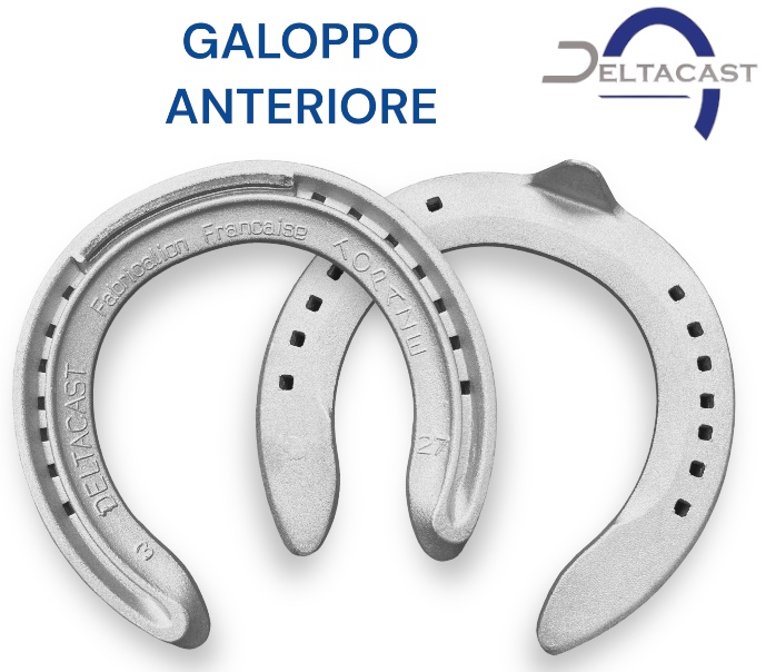 Deltacast TOPAZE Galoppo Alluminio Front una Clip