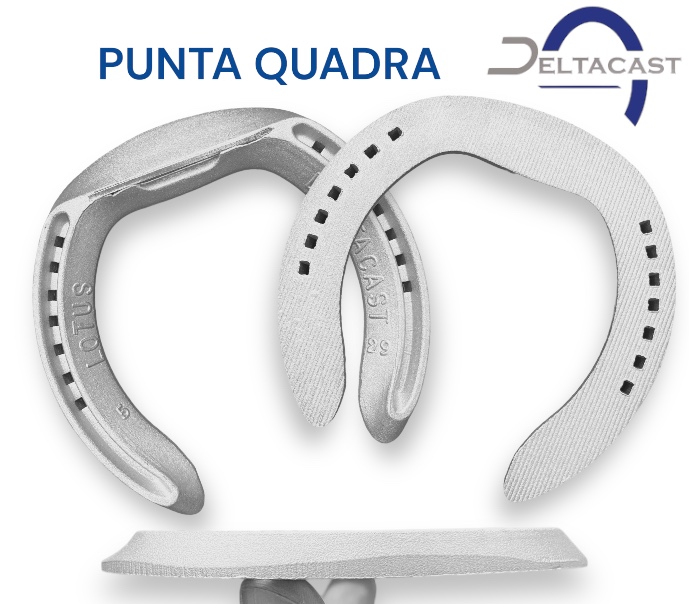 Deltacast LOTUS  Galoppo Alluminio Punta Quadra no Clip Front
