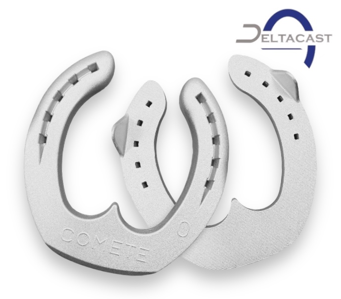 Deltacast Comete Ferro aperto in punta in Alluminio due Clip