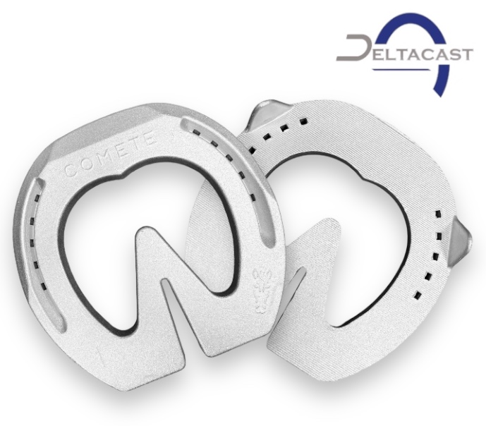 Deltacast Comete HEART Pianella in Alluminio Front due Clip ai quarti