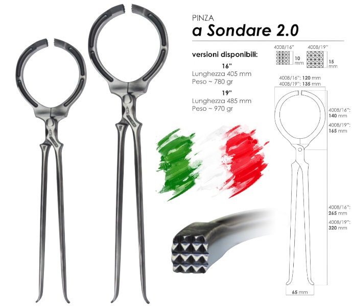 Tenaglia Esploratrice 16''-19'' Icar