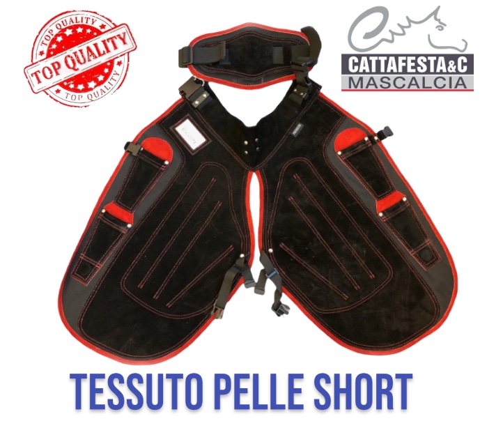 SCONTO 10% Cattafesta Grembiule con supporto schiena 3 M Rosso