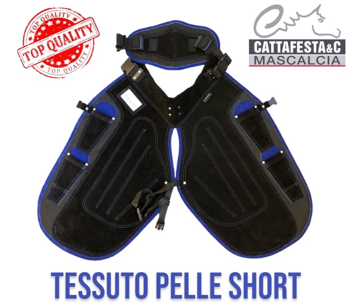 SCONTO 10% Cattafesta Grembiule con supporto schiena 3 M corto Blu