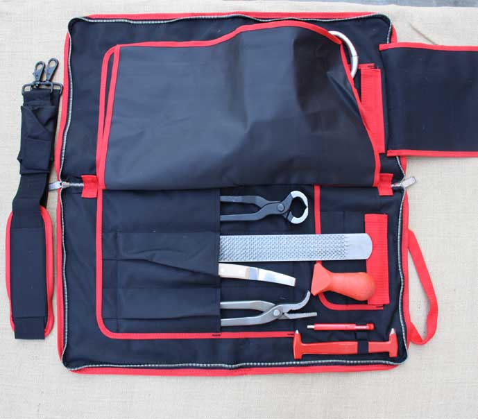 Equipaggiamento Maniscalco con Borsa 14 Pezzi_1