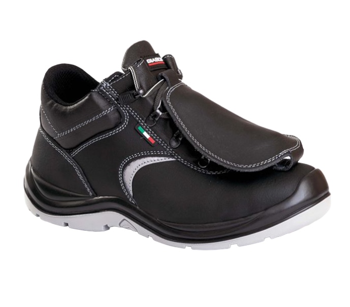 Giasco Scarpe in pelle per la protezione del maniscalco protezione Metatarsale