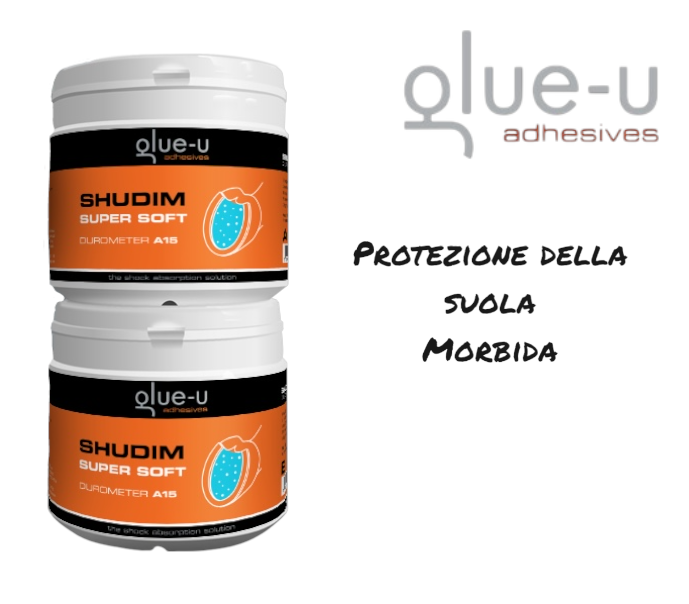 Glue-U Pad biconponente MORBIDO A15 ml.1320 g