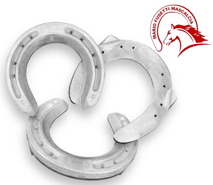 CLASSICO RIGATO in Alluminio Front due clip