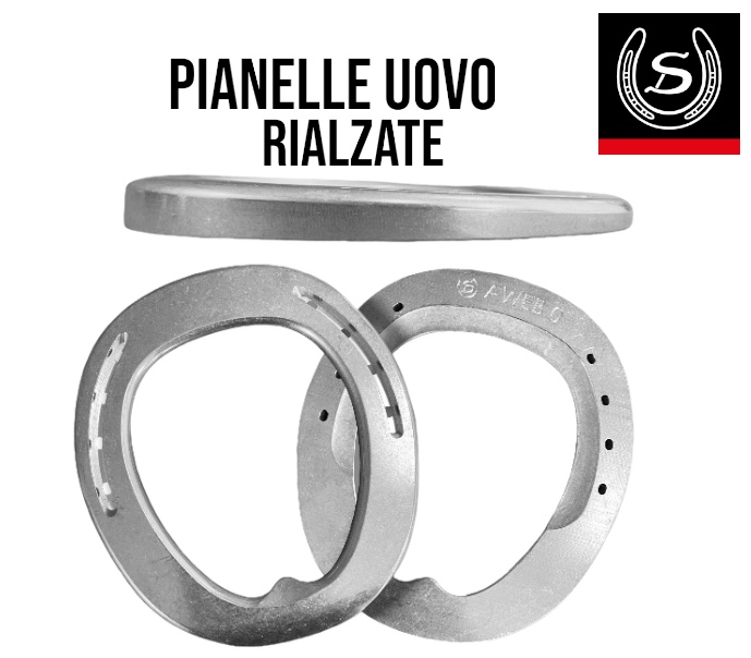 Double S AWEB Alluminio Pianella Uovo rialzata. 3°