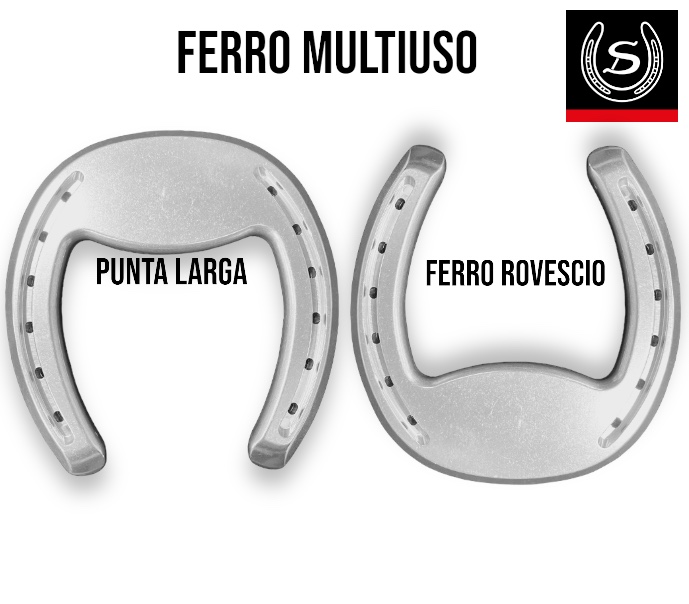 Double S CNC 10 AS/R  Alluminio Sospensore Rovescio