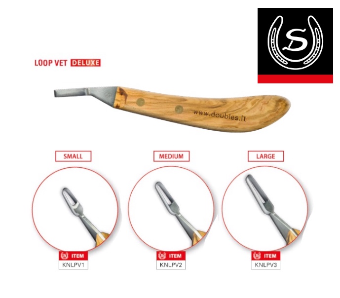 Double S Coltello Maniscalco ad occhio Vet