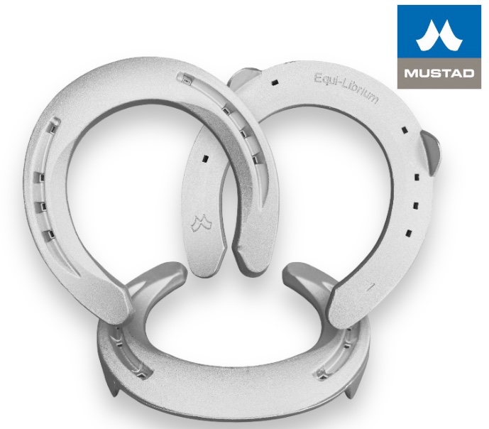 Mustad EQUI-LIBRIUM in Alluminio Front due Clip ai quarti