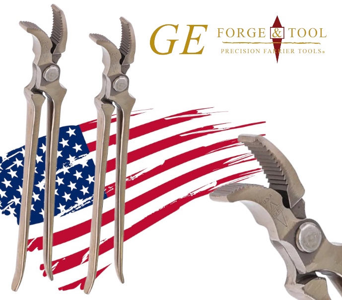 Tenaglia Maniscalco Tirachiodi in acciaio low nail G.E.