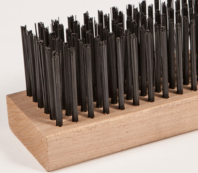 Spazzola per pulire i ferri di cavallo in alluminio_1