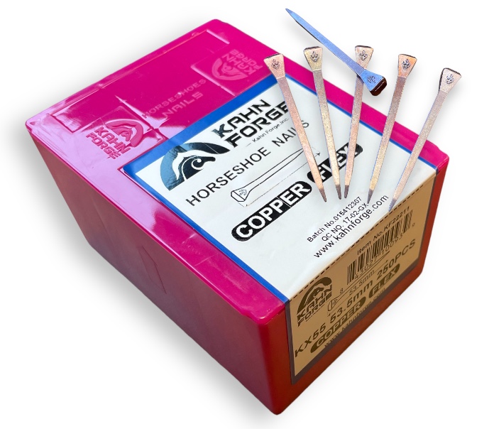 Kahn Forge Chiodi E Slim Rivestito in Rame