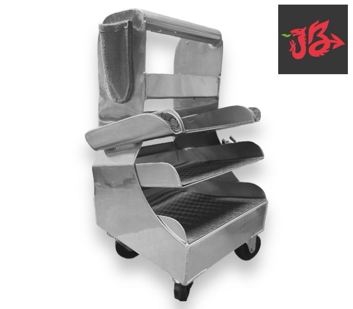 Jim Blurton Carrello Alluminio